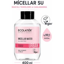 Makyaj Temizleme Micellar Suyu Nemlendirici % 99 Doğal Tüm Ciltler İçin, 400 ml