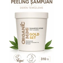 Peeling Şampuan Hindistan Cevizi & Deniz Tuzu, Arındırıcı Şampuan ve Saç Peelingi, 310 G