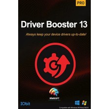 Iobit Driver Booster 13 Pro 1 Yıllık Lisans | Sürücü Güncelleme Game Booster | Orijinal Dijital Kod