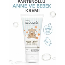 Anne Bebek Bakım Kremi Organik Papatya ve Kantoron Çiçeği, Pantenol, Meme Ucu Kremi 100 ml