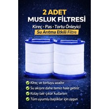 YMV 2 Adet Musluk Batarya Yedek Filtresi Pas Kireç Tortu Engelleyici Arıtıcı Filtre Kartuşu