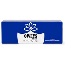 Watson Qweys BLUE35 50X50 Yaprak Sarma Kağıdı – Ince Yapılı Uzun Yanışlı Kağıt