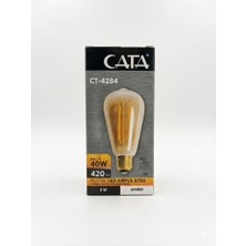 Cata 3 Adet Rustik LED Ampul ST64