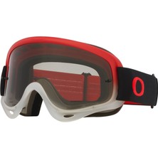 Oakley O Frame Mx Goggles Mtb Gözlük 702994 Team Red Light Grey