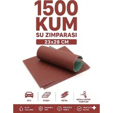 KACAR 23X28CM Su Zımparası - Oto, Ahşap ve Metal Için Hassas Astar ve Yüzey Zımparası