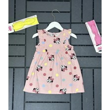 Baby Lory Kids Store Mickey Mouse Sıfır Kol Kız Çocuk Elbise