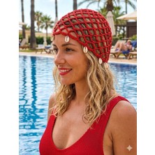 Ges Shop Kadın Trend Şapka /saç Aksesuarı /play Modası Saç Bandana