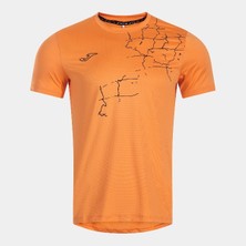 Joma 103993AA837 R-City Printing Helium Erkek Kısa Kollu Tişört - Turuncu