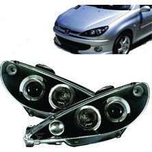X Power Tuning Peugeot 206 (1998.2006) Uyumlu Angel Far