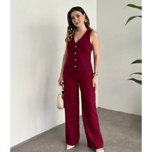 Elvince Butik Yelekli Takım