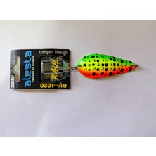 Alesta Raul A15-4020 26 Gram Olta Kaşığı/yeşil Sarı Turuncu Noktalı