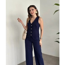 Elvince Butik Yelekli Takım
