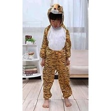 SÜS Mey Ithalat® Çocuk Kaplan Kostumu - Aslan Kostümü 4-5 Yaş 100 cm