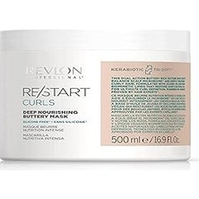 Uravas Store Revlon Professional Restart Curls Deep Nourishing Buttery Maske 500ML Sulfate &amp; Silicone Free