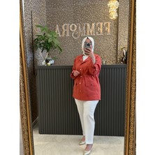 Pearly Tensel Çıtçıtlı Ceket