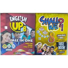 Eser Ydspublishing Yayınları English Up 8 All In One Student's Book Workbook+Yds Publishing Shall We ? Grade 8 Test Book