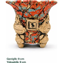 Haangarden El Yapımı Seramik Saksı