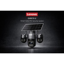 Lenovo G4W19-U (W14C-Z-U) 3 Lensli 4K Ultra Hd 4g Solar Kamera Dual Ptz Aov