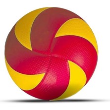 Voleybol Topu Yarı Fesyonel Orta Sert Kaymaz Tırtıklı Dayanıklı No:5 Maç ve Antrenman Topu (Pompa Hediyeli)