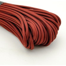4mm Bordo Paracord Ip 30 Metre - Mg Ropes 660 Lb (10 Iplikli)