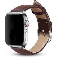 AyrStore Buğz Watch 42MM NL26 Deri Kordon - Kahverengi