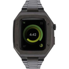 AyrStore Buğz Watch 44MM Metal Petek Kasalı Kordon - Siyah