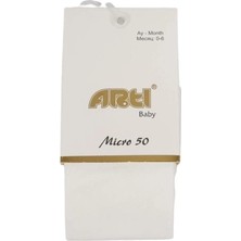 SÜS Mey Ithalat®   Micro Külotlu Muz Çorap 300178 Krem