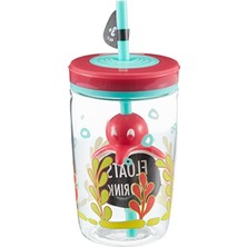 Contıgo Yüzen Ahtapot Pipetli Tritan Bardak 470 Ml, Mavi