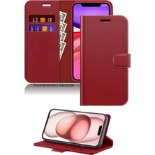 Nezih Case Samsung Galaxy S26 Plus Uyumlu Standlı Cüzdanlı Kartlıklı Kapaklı Deri Kılıf