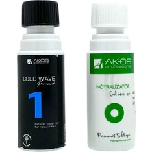 Erdo Ticaret Perma Ilacı Set Doğal Saçlar Için 100 ml + 100 ml