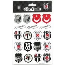 Piolent BJKST26005 Forza Beşiktaş Taraftar Stıcker Etiket 1 Yp. Tekli Kartela