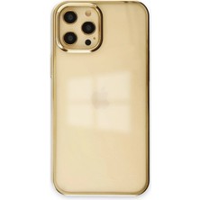 SÜS Mey Ithalat®   iPhone 12 Pro Max Kılıf Element Silikon - Gold