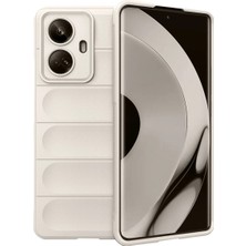 SÜS Mey Ithalat®  Realme 10 Pro 5g Kılıf Optimum Silikon - Krem