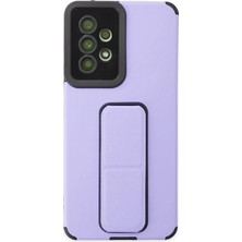 SÜS Mey Ithalat®  Samsung Galaxy A53 5g Kılıf Mega Standlı Silikon - Lila