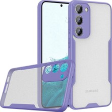 SÜS Mey Ithalat®  Samsung Galaxy S23 Plus Kılıf Platin Silikon - Lila