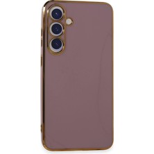 SÜS Mey Ithalat®  Samsung Galaxy S24 Kılıf Volet Silikon - Mor