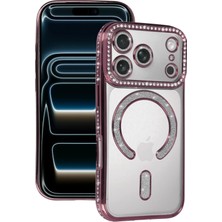 SÜS Mey Ithalat®   iPhone 17 Pro Max Joke Simli Magneticsafe Kılıf - Pembe