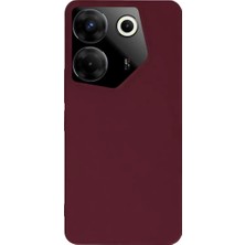 SÜS Mey Ithalat®  Tecno Camon 20 Pro 5g Kılıf First Silikon - Bordo
