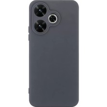 SÜS Mey Ithalat®   Redmi 13 4g Kılıf First Silikon - Gri