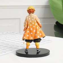 Hediye Vakti Demon Slayer Kimetsu No Yaiba Zenitsu Agatsuma Katana Aksiyon Figür Anime Oyuncak