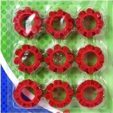 Cekar Store Raytoys Oyuncak 1728 Atışlık Shot 8 Li Kapsül Oyuncak Tabanca Kapsülü Yedek Kapsül 8 Li Tabanca Kapsülü Yüksek Sesli Kırmızı