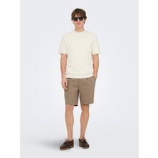 Only & Sons Onswake Loose 0329 Shorts Frml Erkek Kahverengi Şort - 22037261