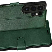 SÜS Mey Ithalat®  Samsung Galaxy S26 Ultra Trend S Plus Kapaklı Kılıf - Yeşil