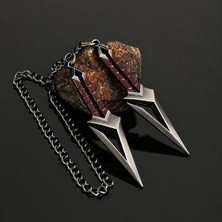 Loot Sepeti Valorant Kuronami Bıçakları Metal Mini Figür ve Dekor Standı