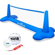 Splash Net Air, Şişme Havuz Voleybolu Oyunu - Yüzer Net, Su Voleybolları ve Top Pompası Içerir