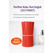 Orbak Kağıtçılık Parfüm Koku Test Kağıdı 25’li Paket – Parfüm Deneme Strip Kağıdı, Kırmızı Koku Test Çubuğu