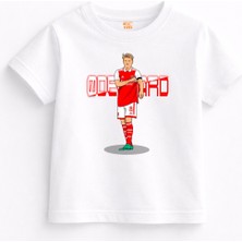 Rabona Fashion Martin Odegaard Arsenal Maestro Çocuk Tişörtü
