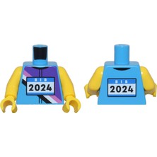 LEGO Minifigür Parçaları: Torso, Vücut, Gövde: 973PB5492C01