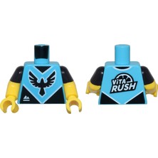 LEGO Minifigür Parçaları: Torso, Vücut, Gövde: 973PB5490C01