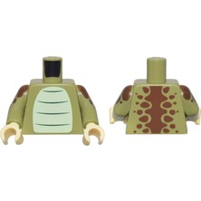 LEGO Minifigür Parçaları: Torso, Vücut, Gövde: 973PB5495C01